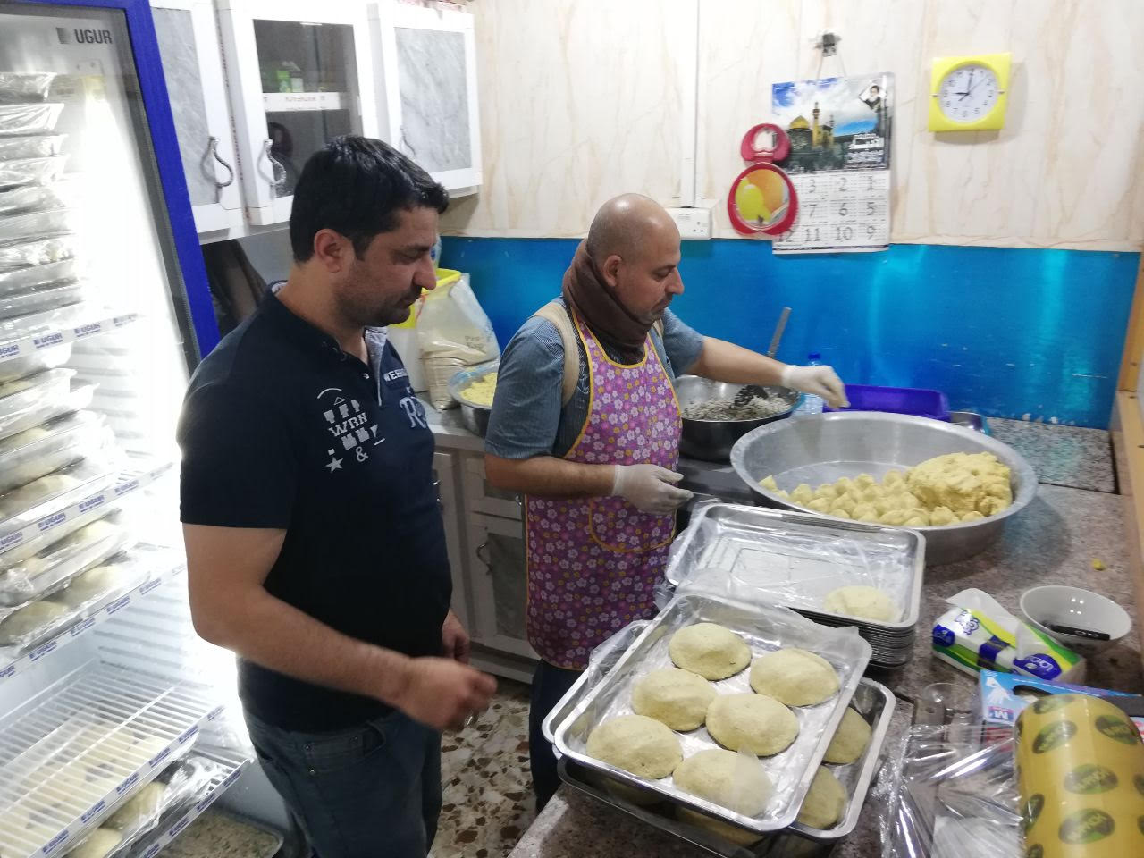 Photo of A Restaurant belonging to an IDP from Mosul  gets fame in Najaf