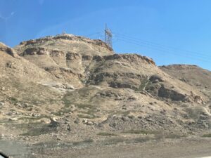 مسار النزوح، جبل حمرين (تصوير عديلة شاهين)